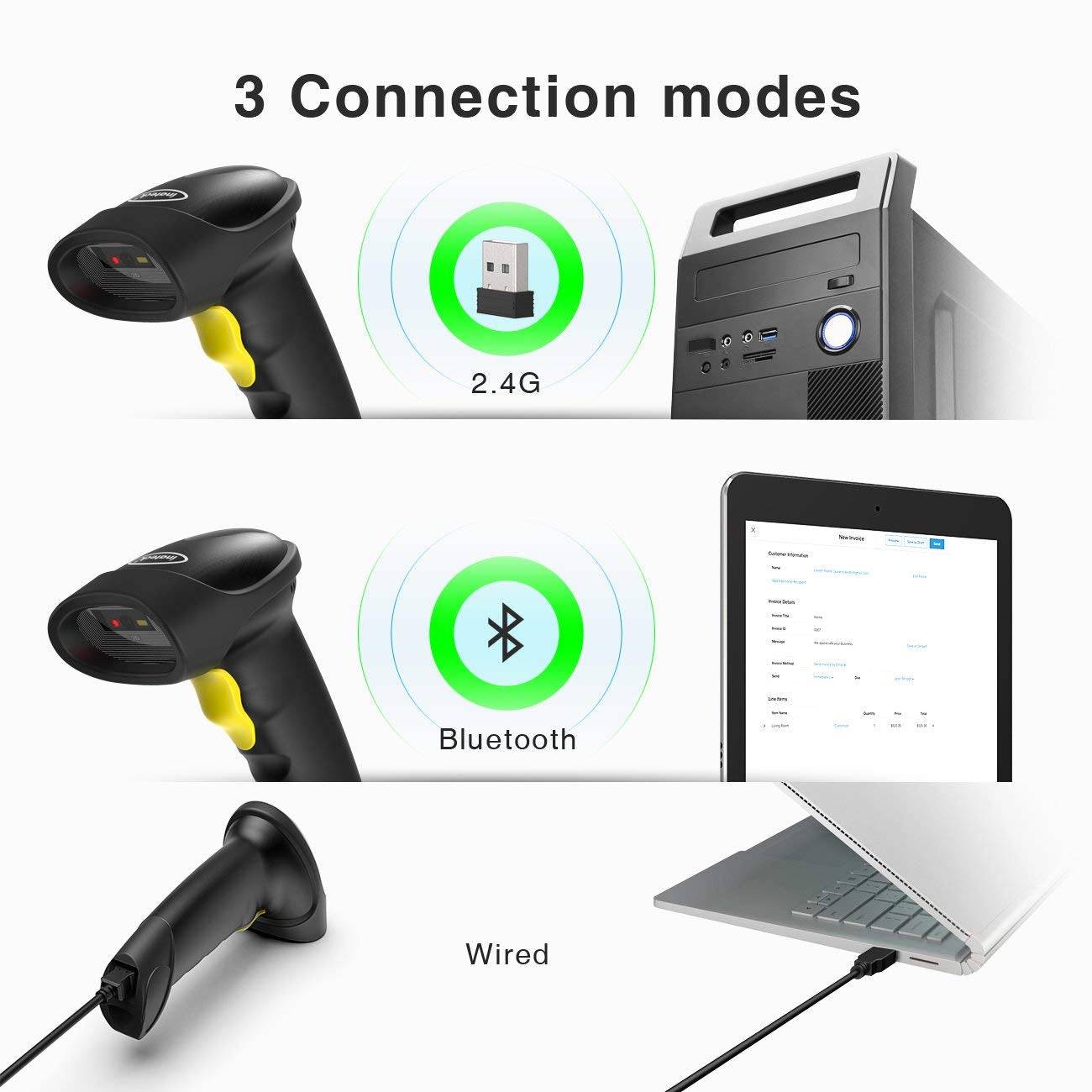 Inateck BCST-50 - Barcode-Scanner - Handgerät-3