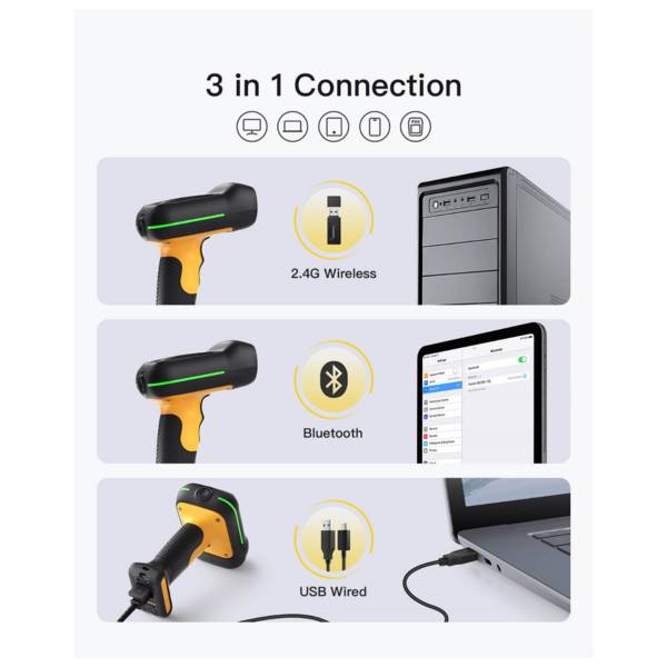Inateck BCST-75 - Barcode-Scanner - Handgerät