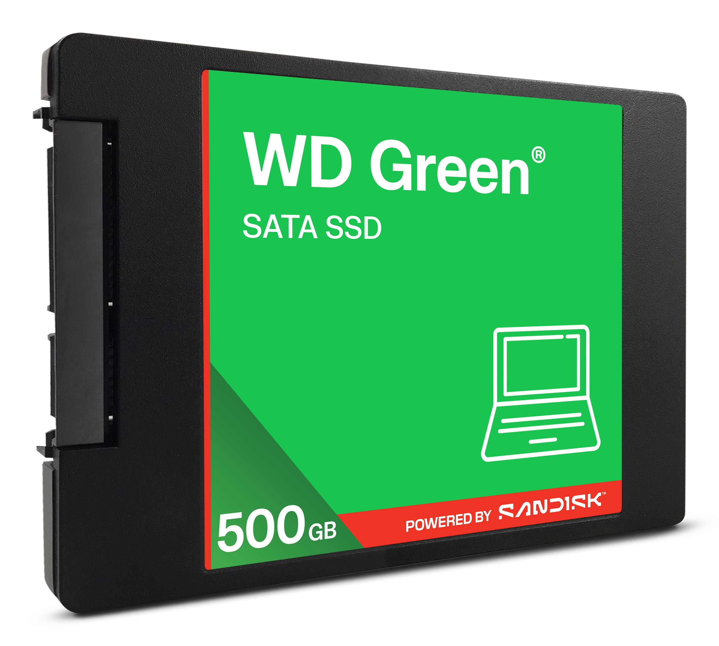 WD Green - SSD - 500 GB - cased - intern - 2.5"" (6.4 cm)-1