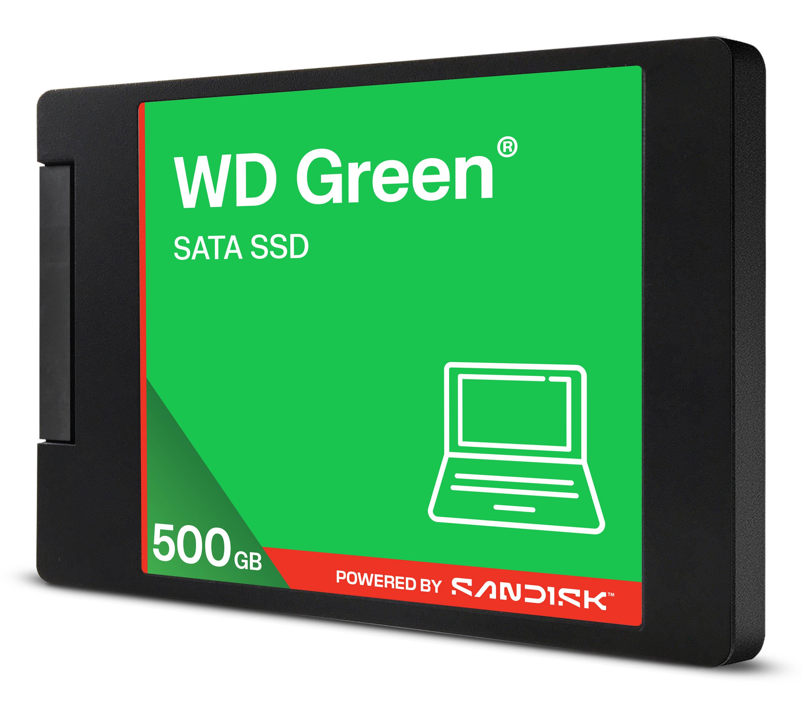 WD Green - SSD - 500 GB - cased - intern - 2.5"" (6.4 cm)-2