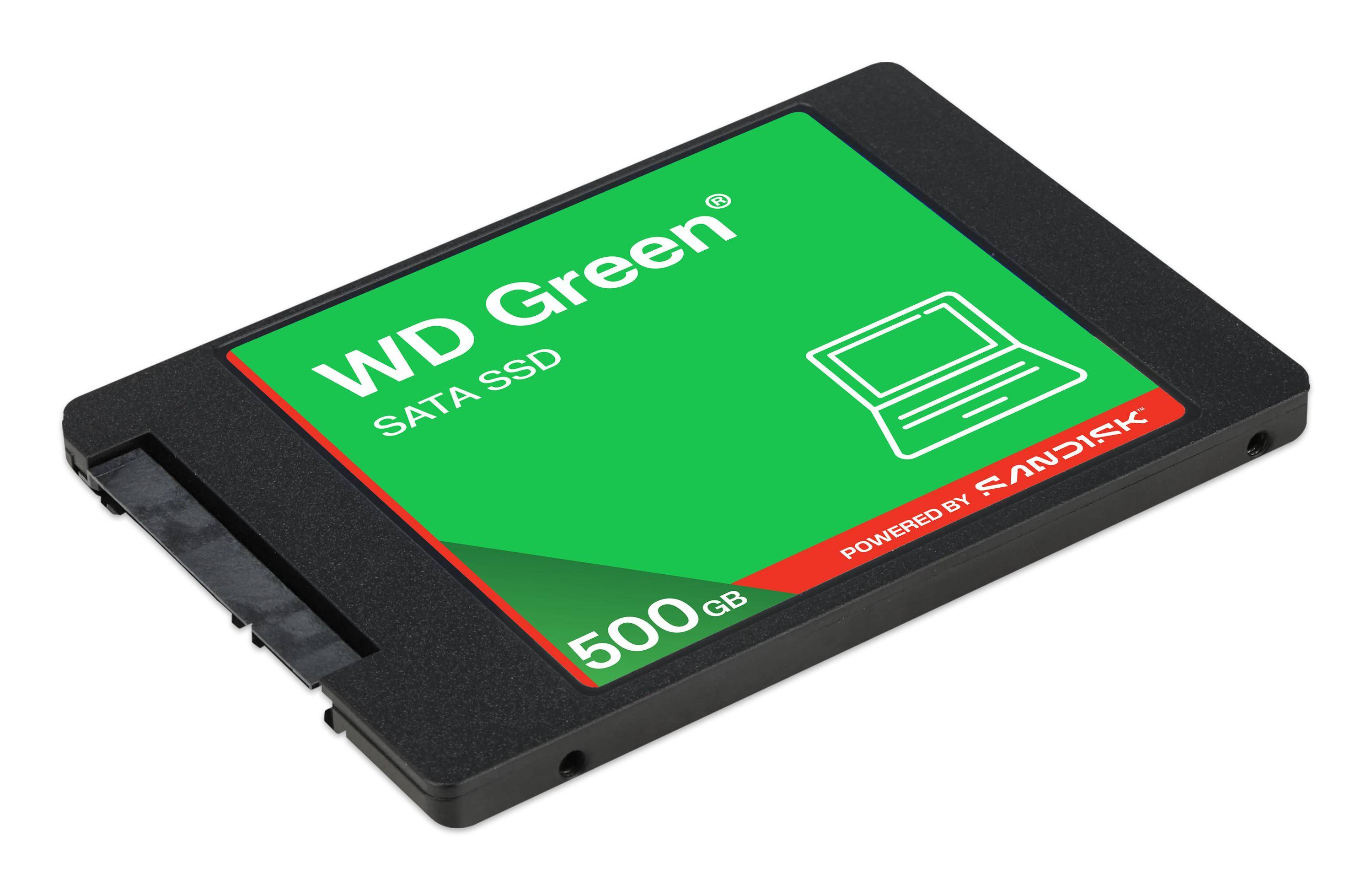 WD Green - SSD - 500 GB - cased - intern - 2.5"" (6.4 cm)-3