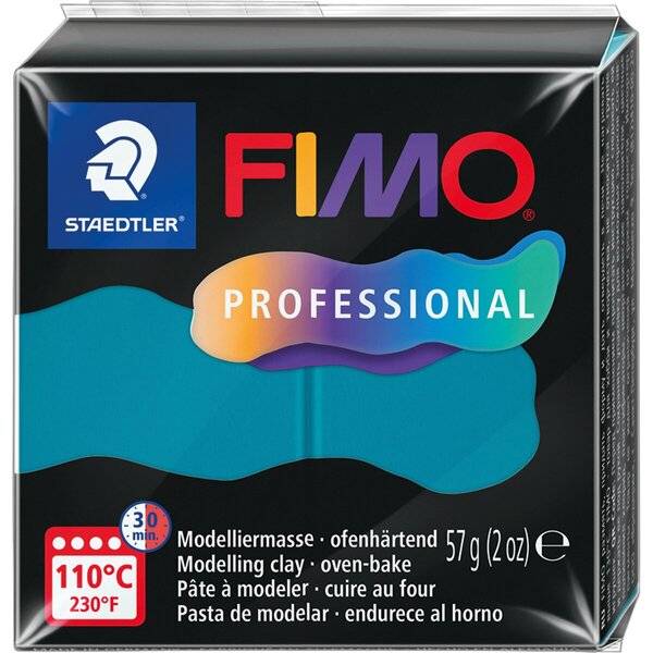 STAEDTLER - Mod.masse Fimo prof 57g petrol-1