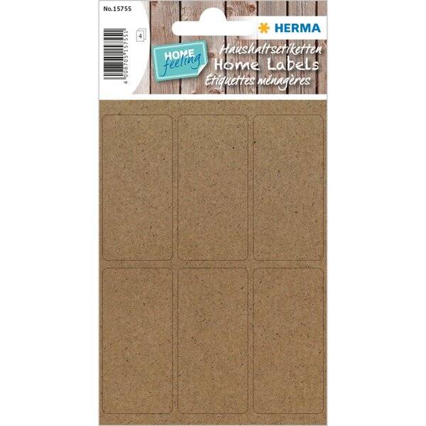 HERMA Home Etiketten Silphie 26x54 - Etiketten/Beschriftungsbänder