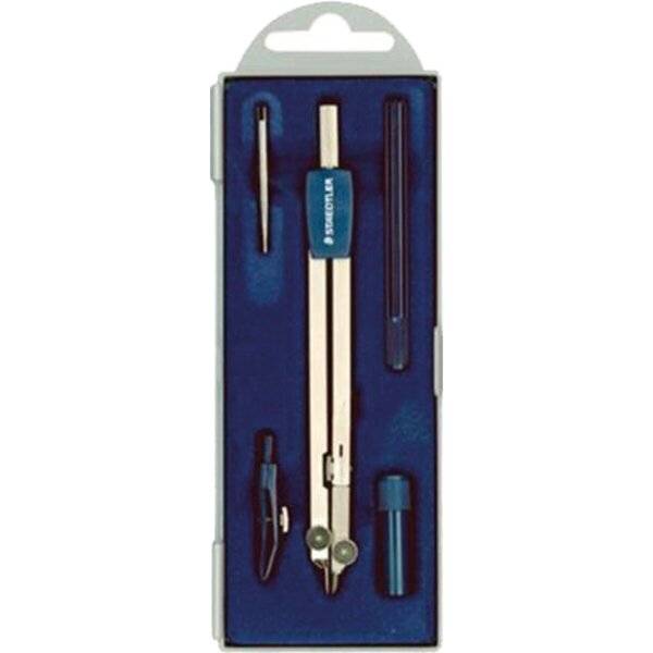 Zirkelset Mars 559 silber/blau