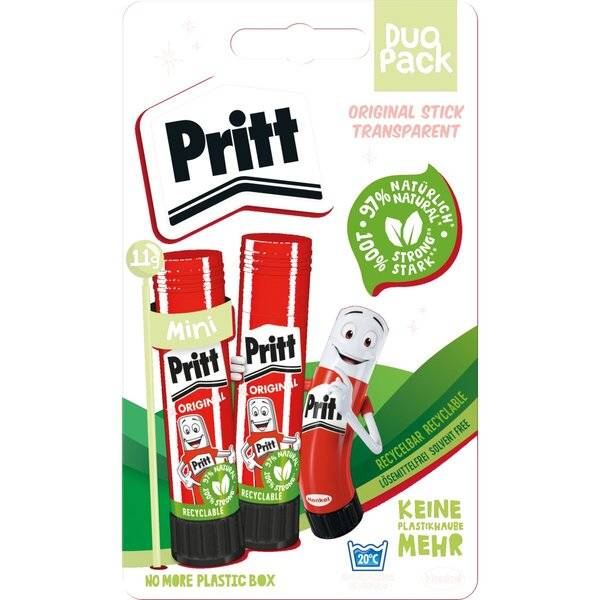 Klebestift Pritt 2x11g BK-0