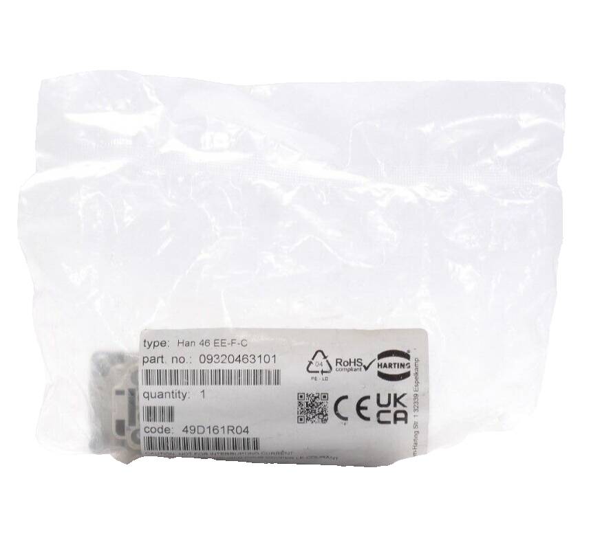 Harting Stecker Einsatz Han 46 EE-F-C | 09320463101-0