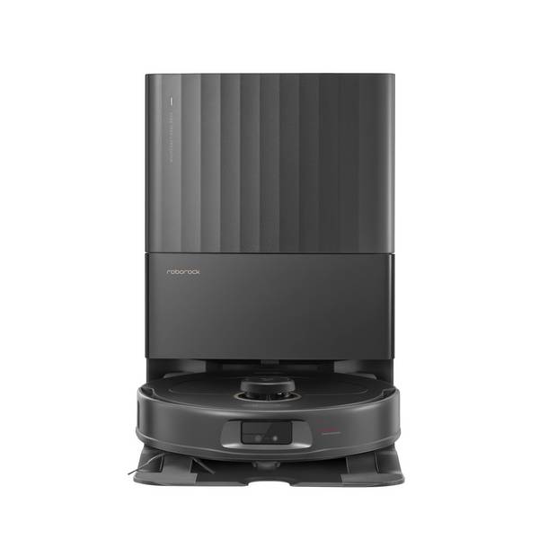 Roborock Qrevo MaxV, Beutellos, Schwarz, Rund, Staubbeutel, 0,33 l, Ladend, Purification