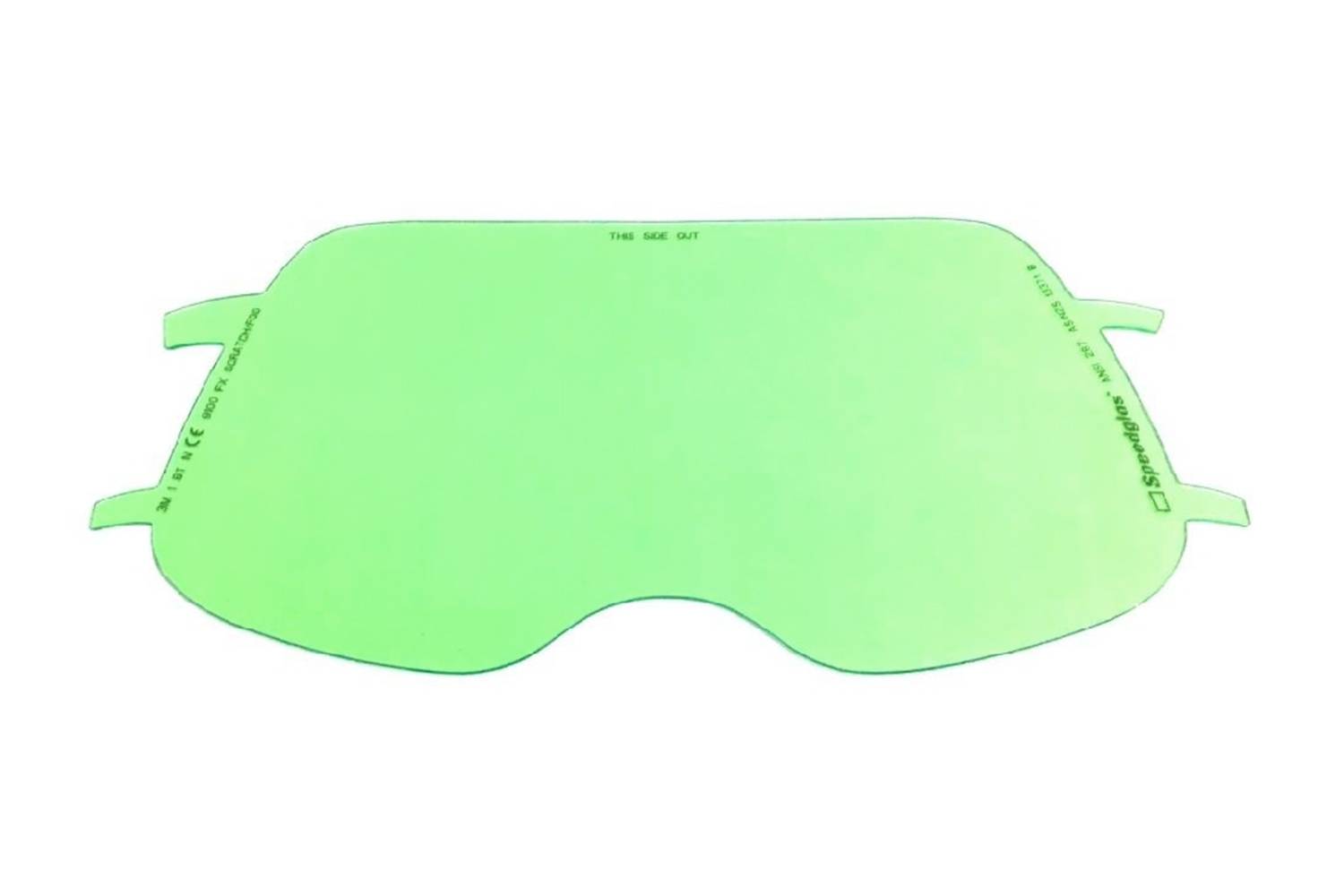 3M Klar Polycarbonat 9100X für Speedglas Schweißhelme 9100 FX, 9100 FX Air, 9100 MP, 9100 MP-Lite-4