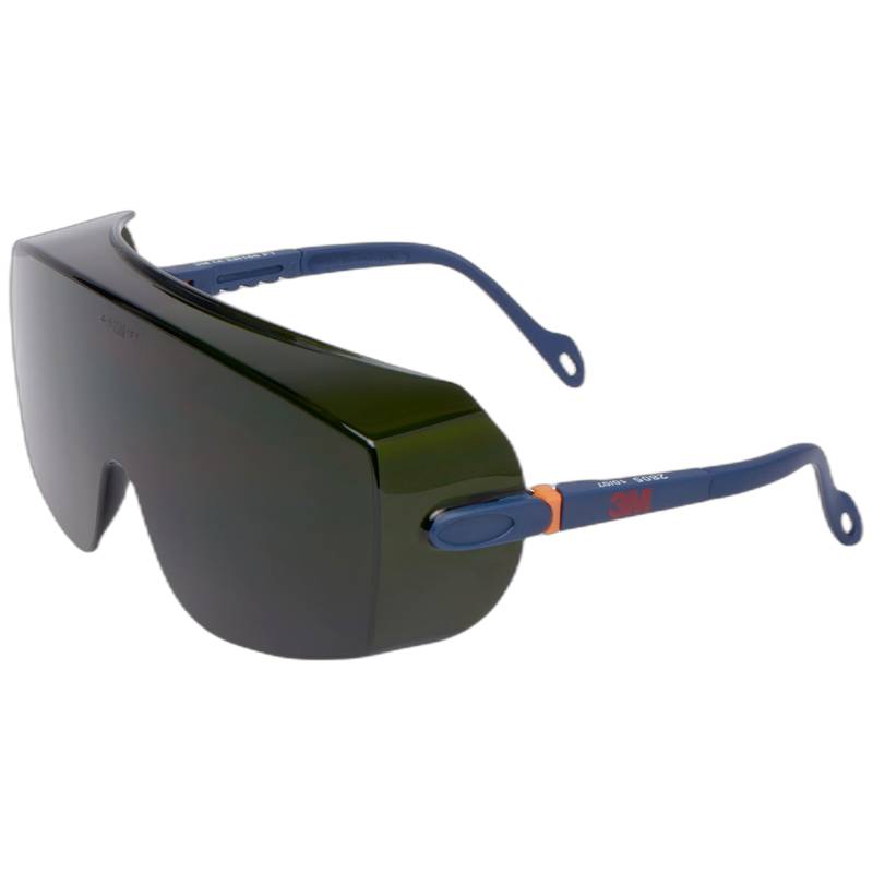 Schweißerschutz-Überbrille 3M™ 2805 2805 Rahmen blau Scheibe grün Scheibenkennzeichnung 4-5 3M 1 FT Beschichtung Antikra-2