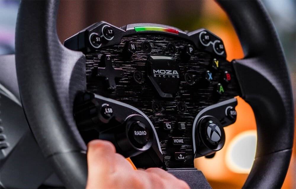 Moza Racing RS053, Lenkrad + Pedale, PC, Xbox One, Xbox Series S, Xbox Series X, Home button, 360°, Direkter Antrieb,-4