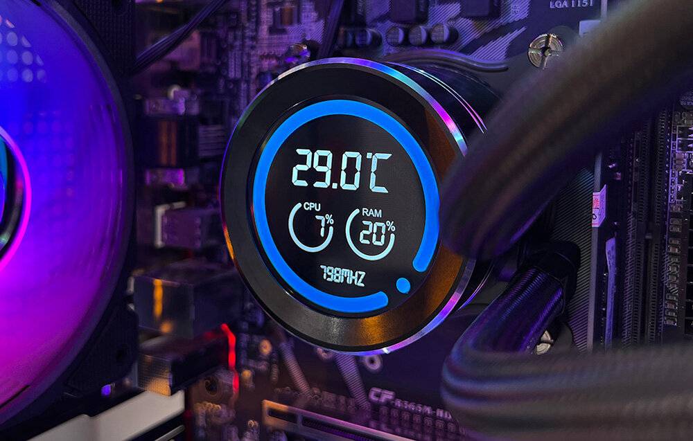 Darkflash Computer Radiator DN-D240 WEISS-4
