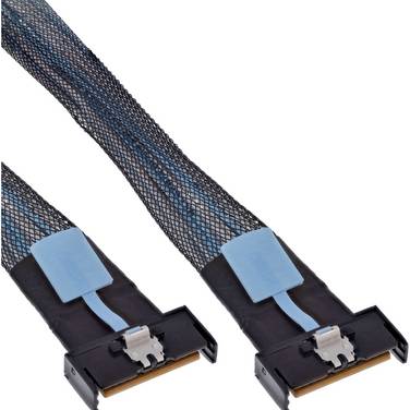 INLINE - MCIO Kabel - MCIO x8 Stecker zu MCIO x8 Stecker - 1m