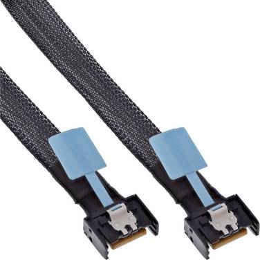 INLINE - MCIO Kabel - MCIO x4 Stecker zu MCIO x4 Stecker - 1m