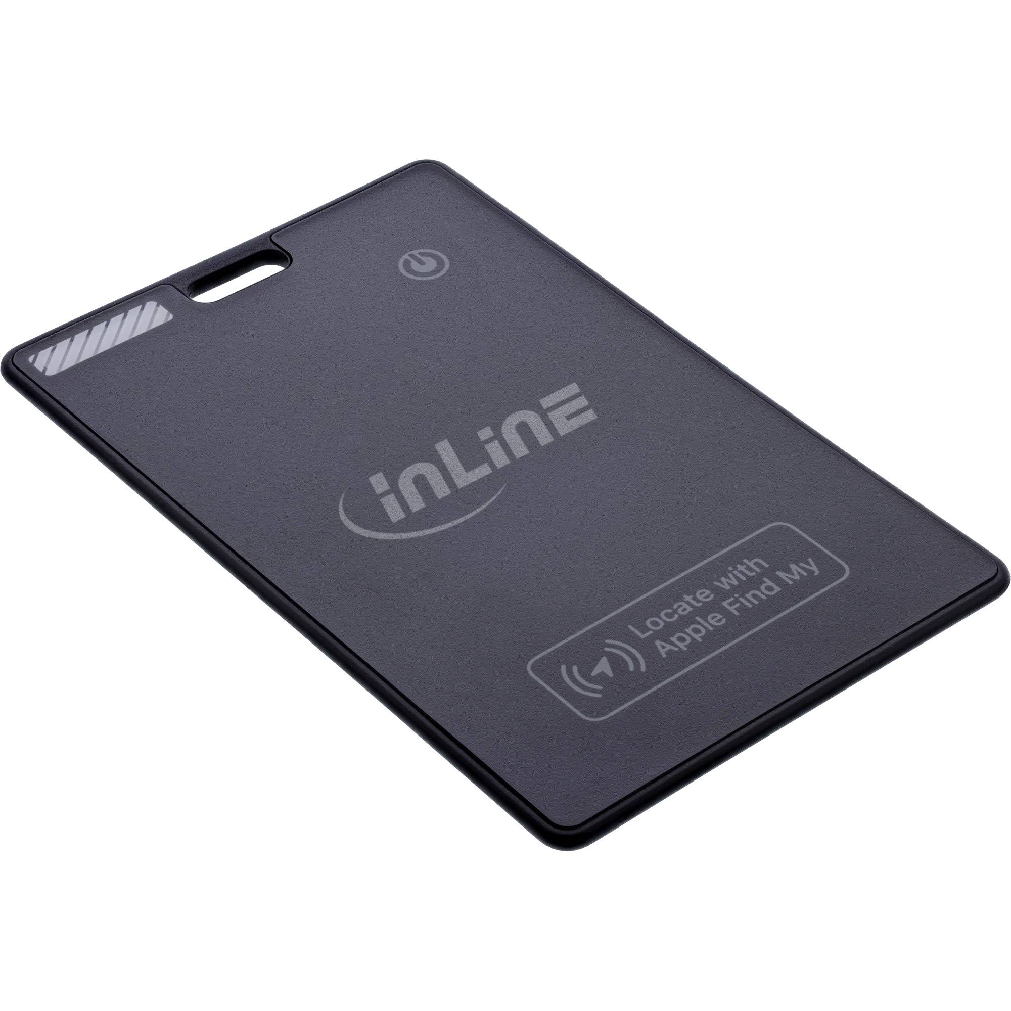 InLine® Wallet Finder, smarte Karte für die Geldbörse, Qi-Aufladung,100mAh, IPX5 Eingabe / DAC-0