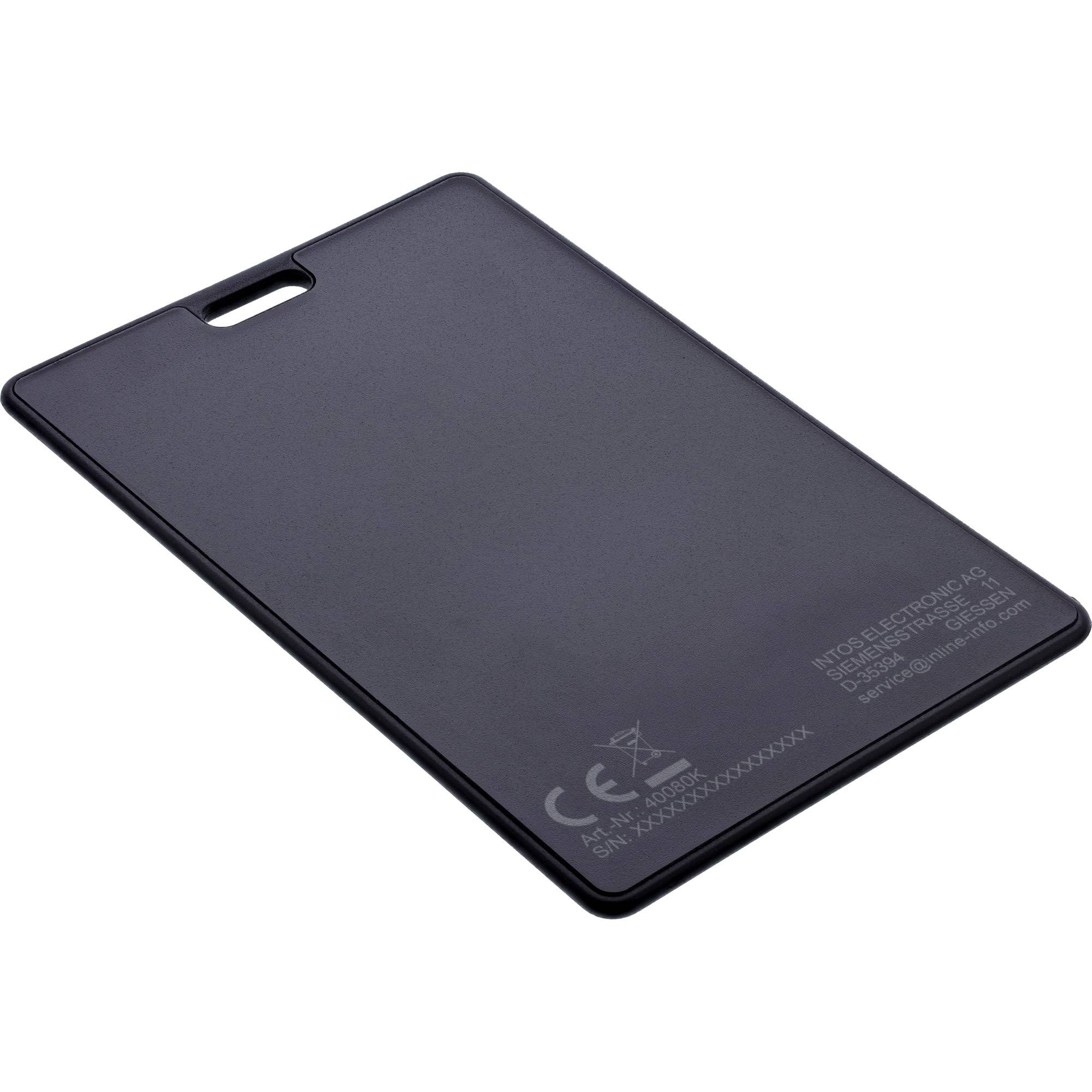 InLine® Wallet Finder, smarte Karte für die Geldbörse, Qi-Aufladung,100mAh, IPX5 Eingabe / DAC-2