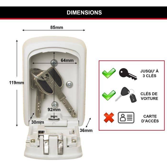 MasterLock Schlüsselsafe Select Access Hellgrau - Grau - 4er-5