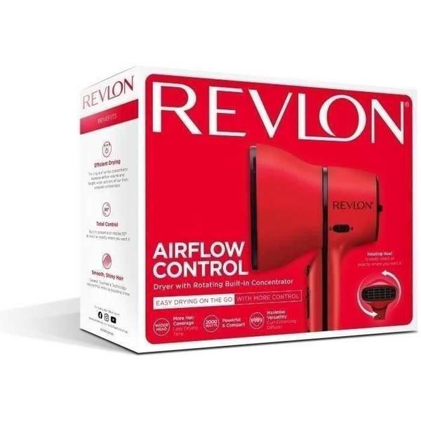 Revlon Airflow Control Hair Dryer Red