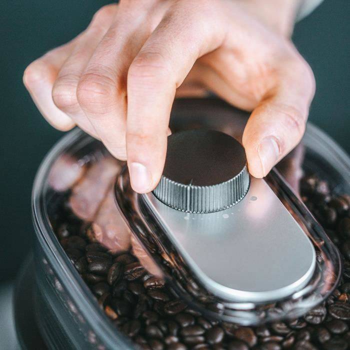 Melitta AromaFresh X, Filterkaffeemaschine, 1,25 l, Kaffeebohnen, Eingebautes Mahlwerk, 1080 W, Schwarz-5