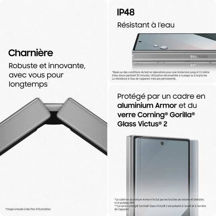 Samsung Galaxy Z Fold6 - 5G Smartphone - Dual-SIM - RAM 12 GB / Interner Speicher 256 GB - OLED-Display - 7.6" - 7.6" --10