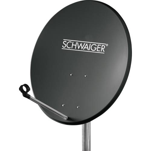 Schwaiger SPI550.1 SAT Antenne 60 cm Reflektormaterial: Stahl Anthrazit