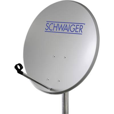 Schwaiger SPI550.0 SAT Antenne 60 cm Reflektormaterial: Stahl Hellgrau