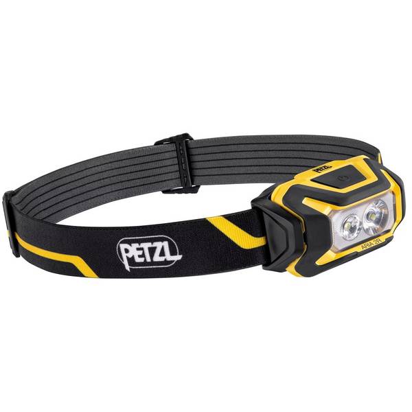 Petzl E071AA00 Aria 2R Headlamp Black Yellow