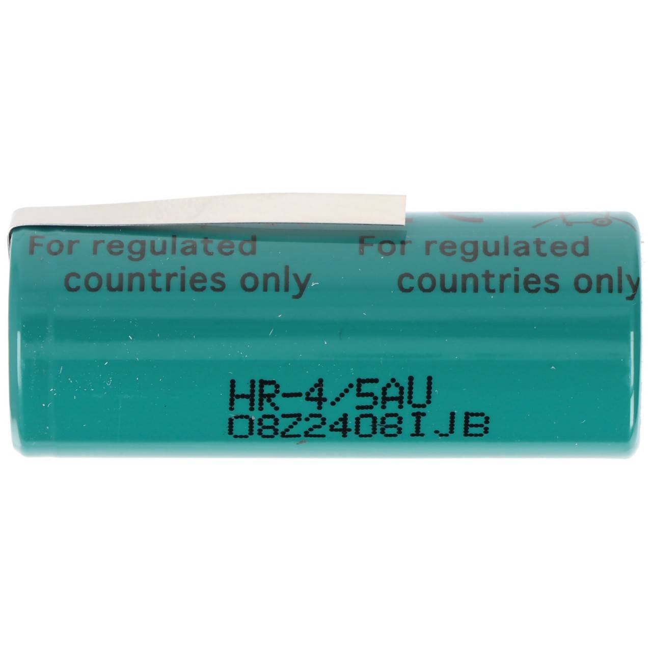 2 Stück Akku NiMH 2150mAh 4/5A, 43x17mm passend für Braun Oral-B Triumph Serie (bitte Maße prüfen)-3