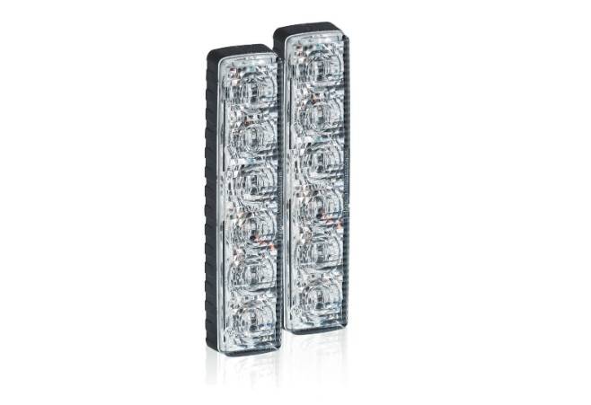 Sputnik SL 2 x LED Frontblitzer, LED Heckblitzer, vertikaler Einbau-3