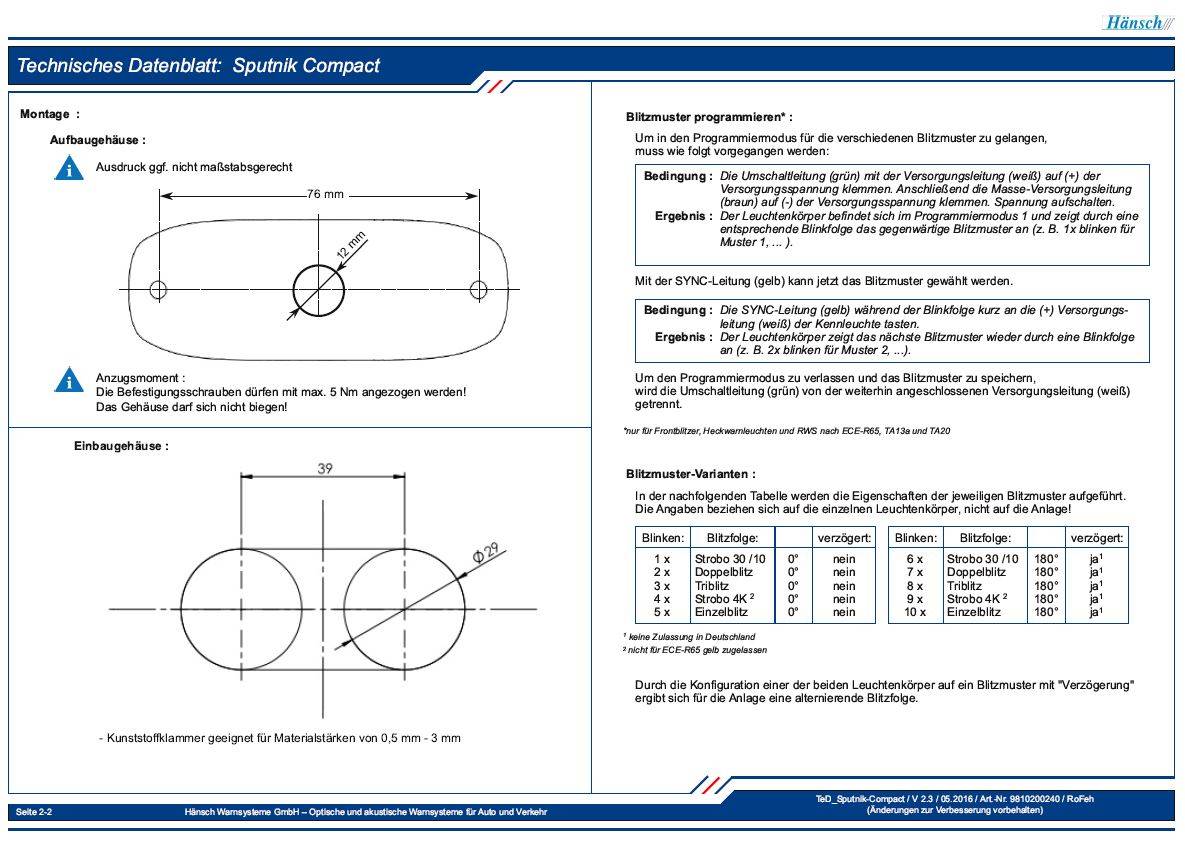 Sputnik Compact, 2 Stück LED Blitzmodule im Set-0