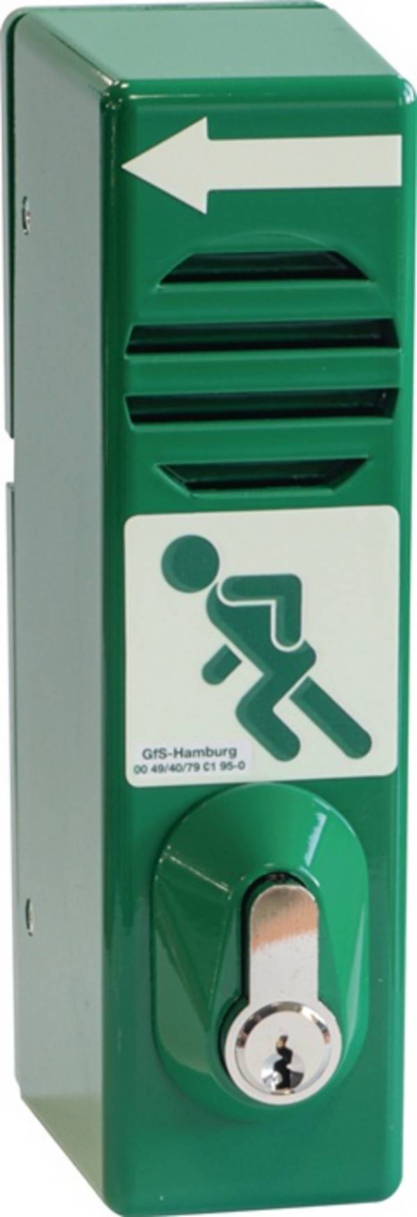 Schwenk-Türwächter 910 050 PRAXIS grün lack.GFS