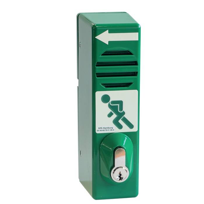 Schwenk-Türwächter 910 050 PRAXIS grün lack.GFS-1