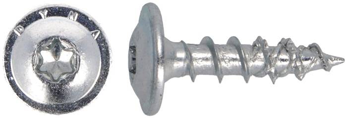 Rückwandschraube 4x40mm TX-15 verz.40mm 200 St.DYNAPLUS-0