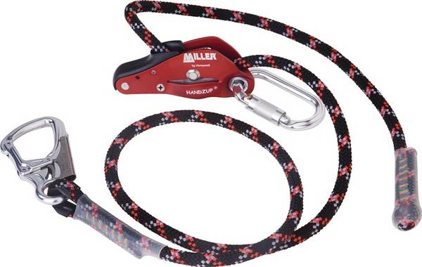 Halteseil HANDZUP 3M+TWISTLOCK+SNAP HOOK EN358 PSA III PES