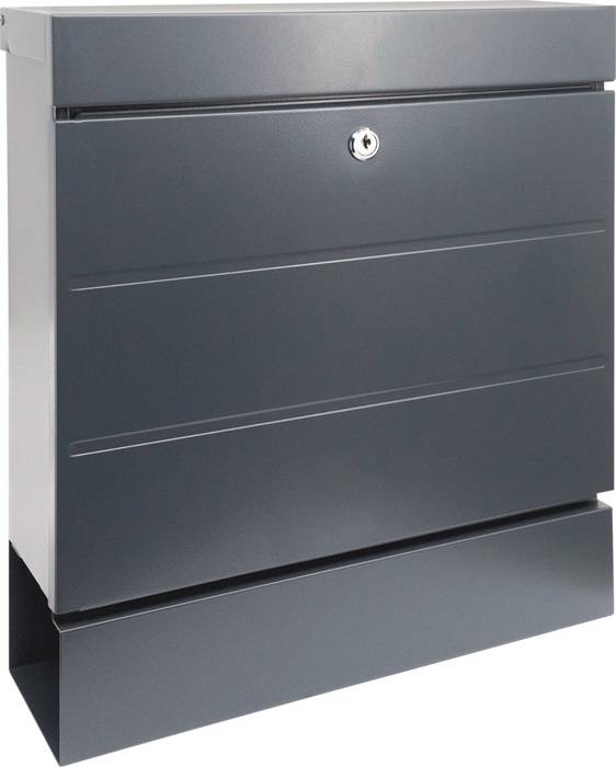 Briefkastenset NewYork 850 ANT H.405mm B.364mm T.110mm anth.verzinkter STA-0