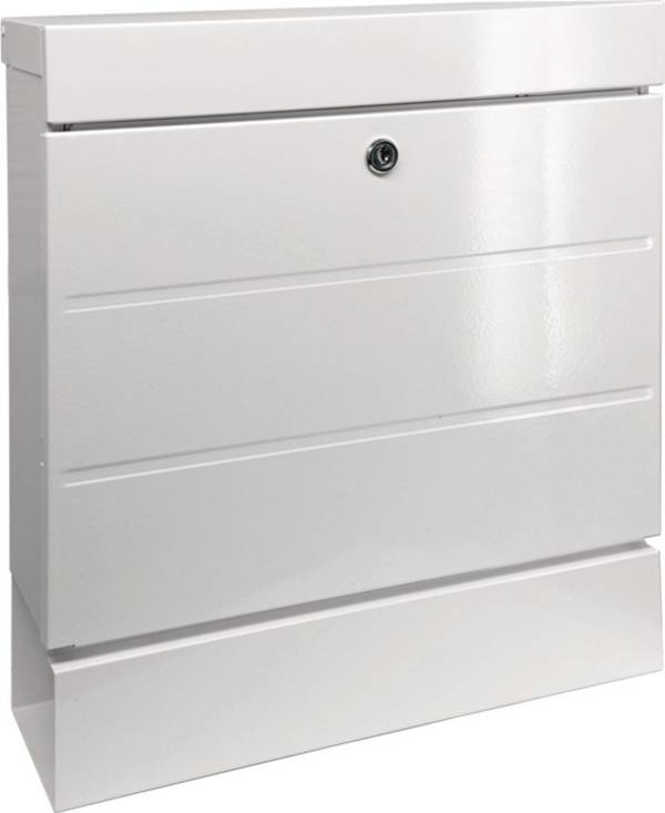 Briefkastenset NewYork 850 W H.405mm B.364mm T.110mm weiß verzinkter STA