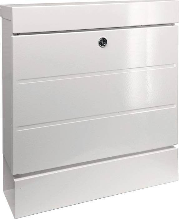 Briefkastenset NewYork 850 W H.405mm B.364mm T.110mm weiß verzinkter STA-0