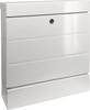 Briefkastenset NewYork 850 W H.405mm B.364mm T.110mm weiß verzinkter STA