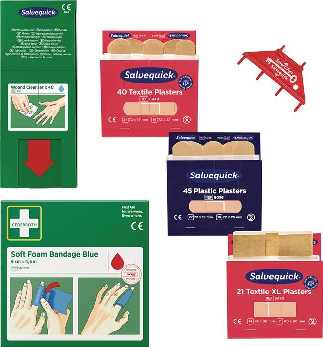 CEDERROTH 51011038 Nachfüllpack 148-tlg.CEDERROTH kompletter Nachfüllsatz für-2