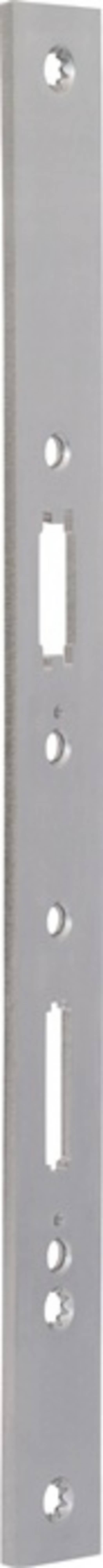 Stulpunterlage B9050 VA silber B.24xL.270mm ktg.DIN L/R fl.BKS