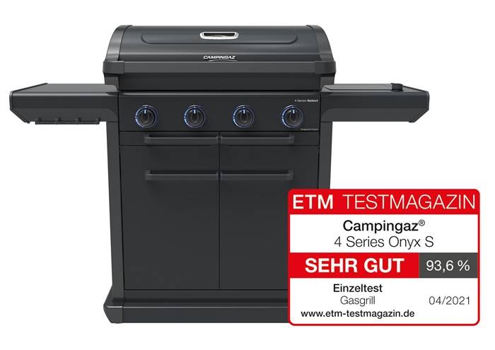 Gasgrill 4 Series Onyx S 4 Blue Flame Power Brenner CAMPINGAZ-1