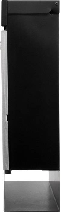 Briefkastenset NewYork 6850 B+S H.405mm B.364mm T.110mm schwarz/Edelstahl VA-2
