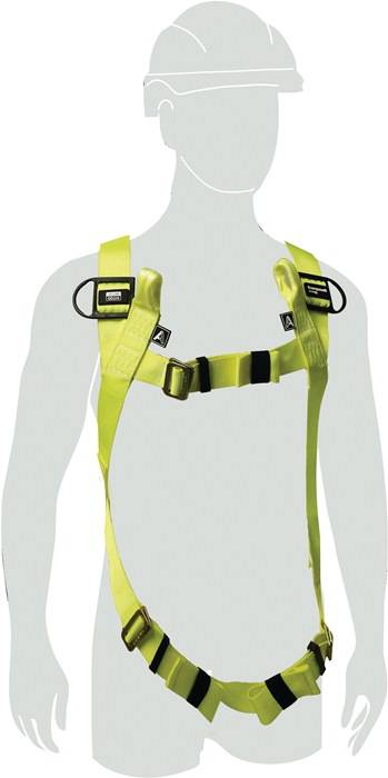 Auffanggurt H100 EN361 2-Punkt f.Gr.Einheitsgröße (L/XL) MILLER BY HONEYWELL-0