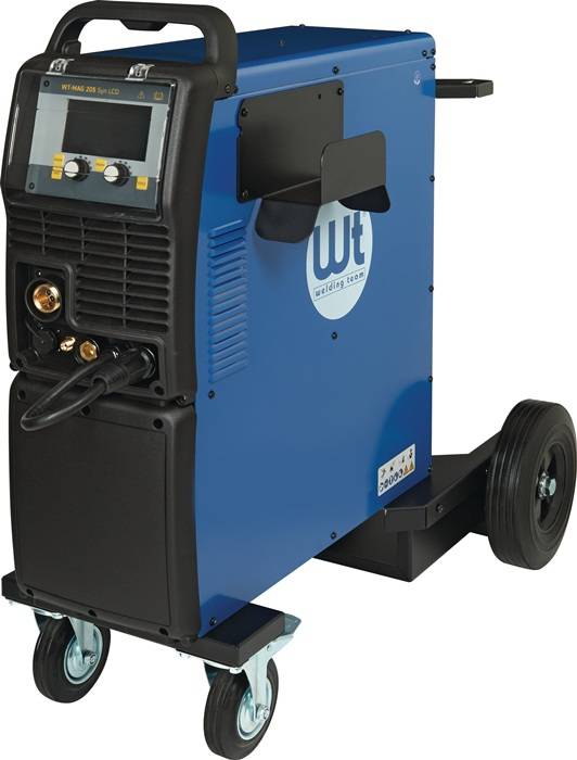 MIG/MAG-Schweißanlage WT-MAG 205 Syn LCD o.Zub.30-200 A gasg.WELDING TEAM-0