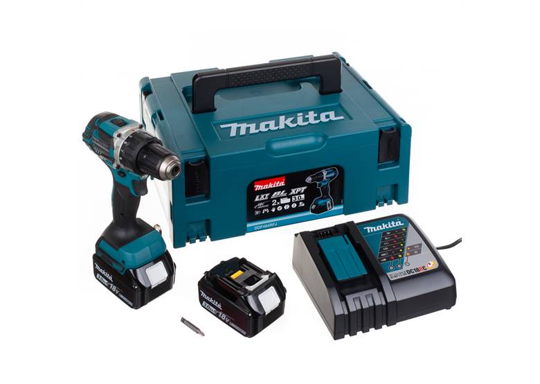 Makita DDF484RFJ, Akku-Bohrschrauber-1