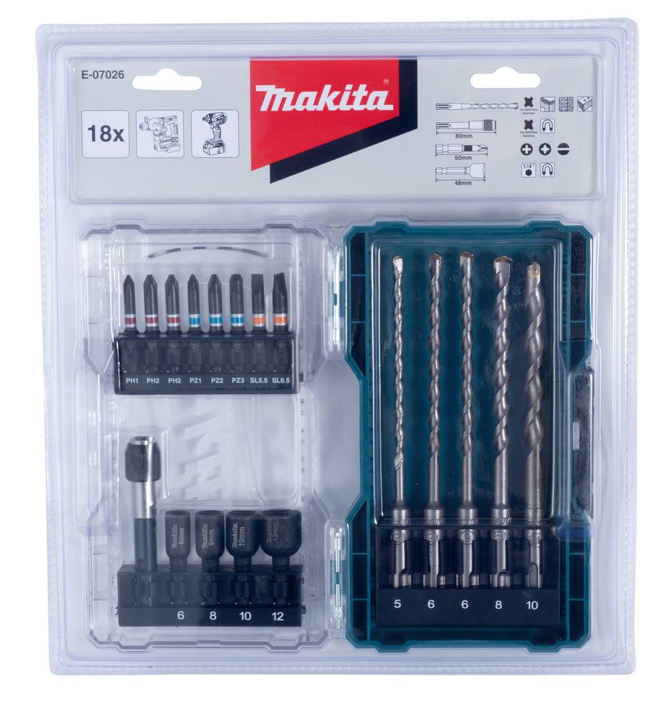 Makita E-07026, Bohrer-Bit-Set-2