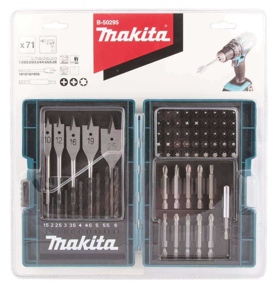 Bohrer-Bit-Set B-50295 71-tlg. Makita-1