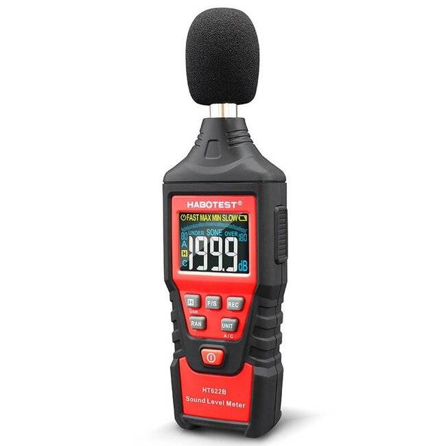 Habotest - HT622B - Digitales Dezibelmessgerät Habotest HT622B, USB, A/C-2