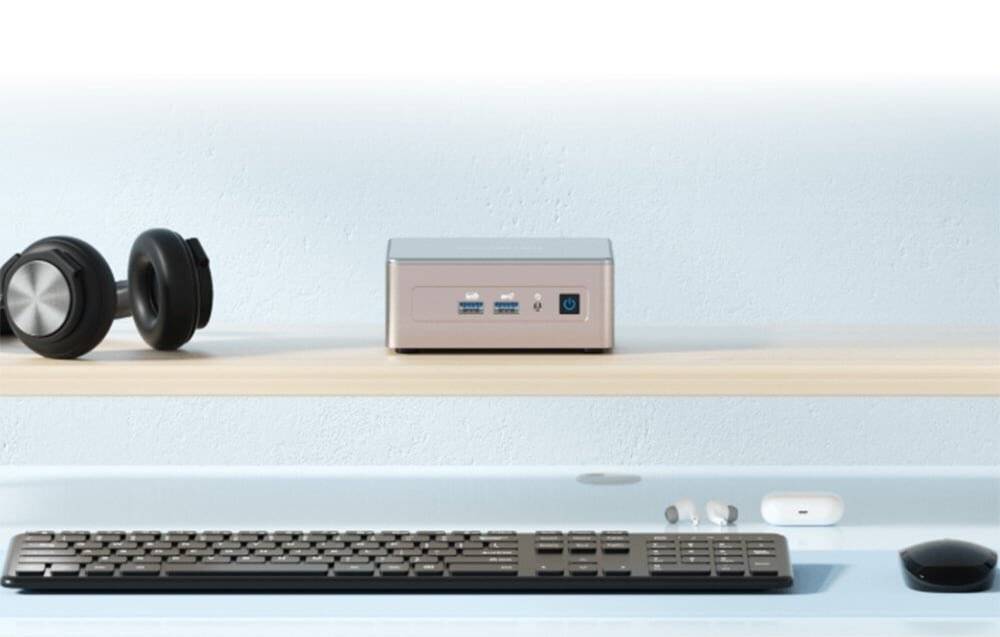 GEEKOM Mini PC A5 Ryzen 7 5825U+ Win11 Pro - Komplettsystem - Apple A5-3