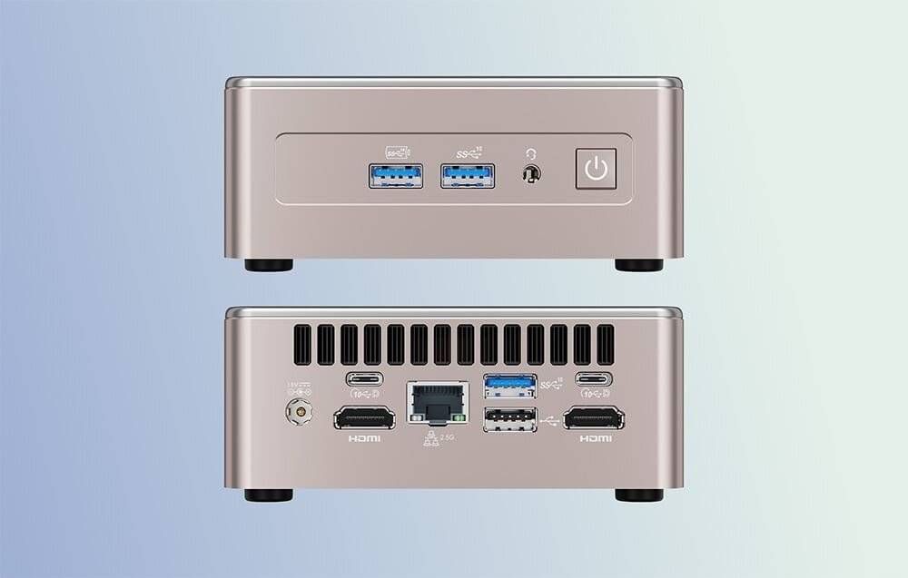 Preisbild für GEEKOM Mini PC A5 Ryzen 7 5825U+ Win11 Pro - Komplettsystem - Apple A5
