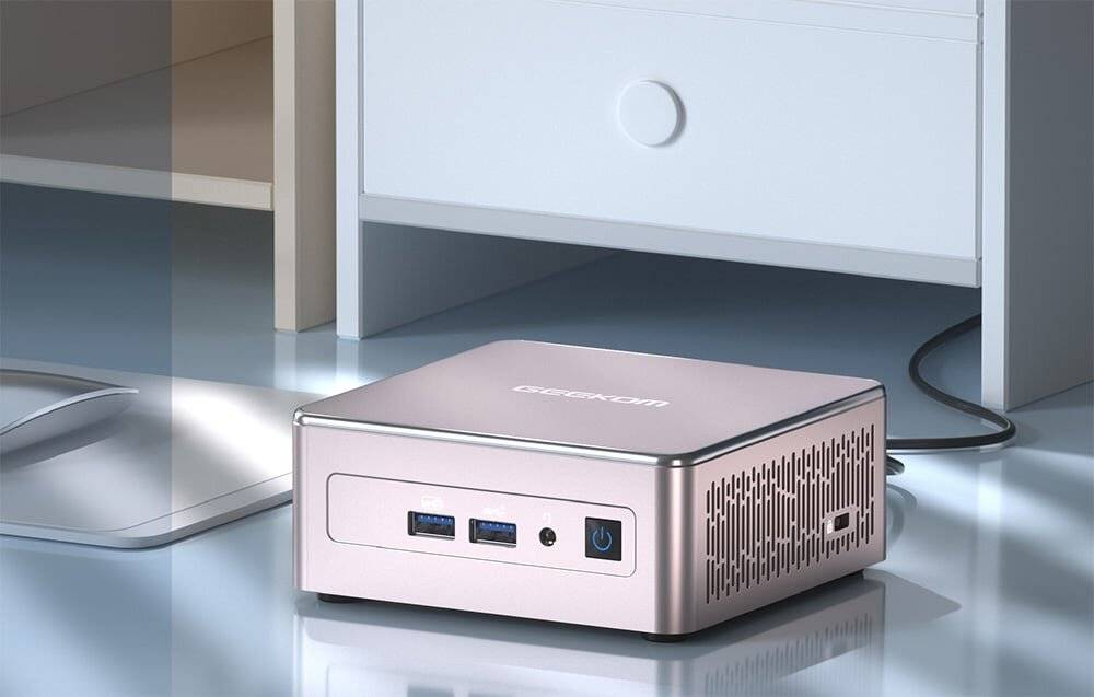 GEEKOM Mini PC A5 Ryzen 7 5825U+ Win11 Pro - Komplettsystem - Apple A5-1